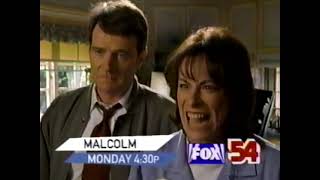 Malcom In The Middle (2004) Promo - Fox - WZDX-54  - Huntsville, Alabama