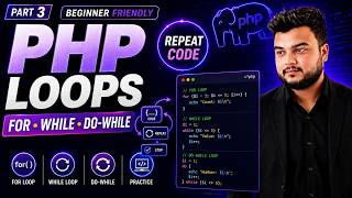 PHP For Loop While Loop Do While Loop Tutorial in Urdu/Hindi | PHP Loops Part 3