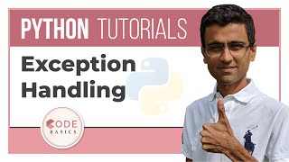 Python Tutorial - 16. Exception Handling