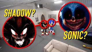I FOUND SONIC.EXE AND SHADOW WORKING TOGETHER IN REAL LIFE!! (CHAOS EMERALD)