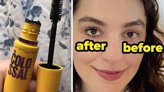 Maybelline Colossal Mascara Review + demo | Waterproof Mascara 😍 | High volume