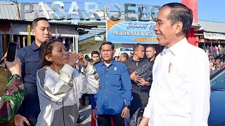 Presiden Jokowi Kunjungi Pasar Oebobo dan SMKN 5 Kupang, NTT, 6 Desember 2023