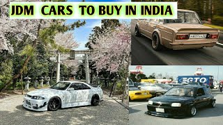 Best JDM cars to buy in India #hindilist
