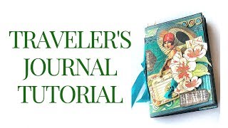 [Tutorial] DIY Traveler's Journal: Club G45 Vol 8 Featuring Tropical Travelogue