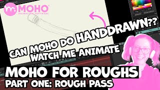 Animating a Morph in Moho: THE HAND DRAWN WAY! Part 1
