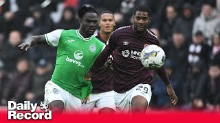 Hearts 2 Hibs 2 as Elie Youan earns the visitors a point with a double in epic Tynecastle derby