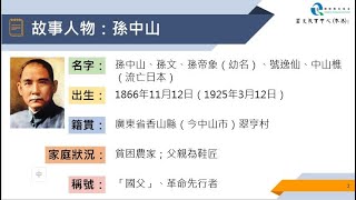 國史教育中心 (香港) - 「講故事、學國史」計劃 - 歷史人物：孫中山