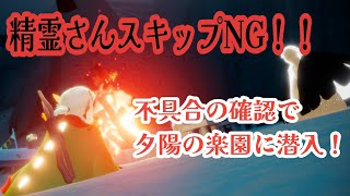 【Sky】ムービースキップはNGです、やっぱり楽園不調だわ