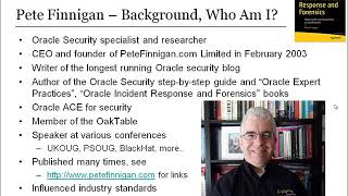 Un-Hacking The Oracle Database
