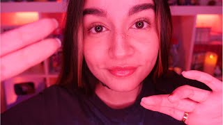 ASMR Face Touching & Personal Attention (Layered Sounds / TkTk / Mouth Sounds)