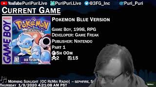 PSXplosion #199 Cardinal Syn. Later: Pokemon Blue [Part 1]