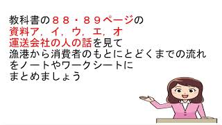 小５社会（教育出版）水産業のさかんな地域④