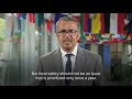 WHO Director-General Dr Tedros message for World Food Safety Day 2020