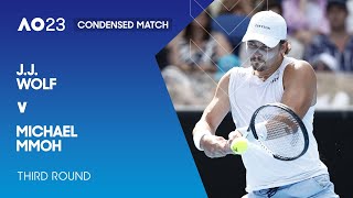 J.J. Wolf v Michael Mmoh Condensed Match | Australian Open 2023 Third Round