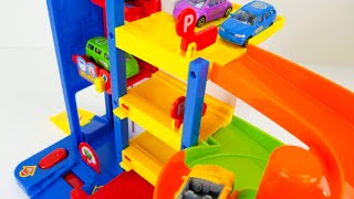 Pororo the Little Penguin बच्चों के लिए रंगीन खिलौना कारें वीडियो!