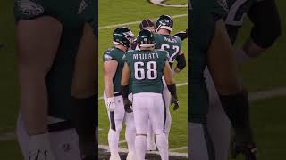 Jason Kelce Turns on the GAS in Divisional Round Matchup Against Giants #shorts