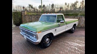 1973 F350 V8 Super Camper Special - Walk-around Video