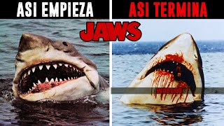 ASI EMPIEZA Y TERMINA TIBURON LA SAGA COMPLETA (JAWS)