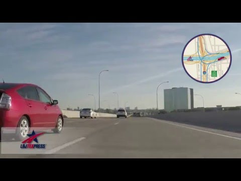 LBJ TEXpress Lanes I I-35E N/S TEXpress Entrance T-25A, I-35E N/S - YouTube