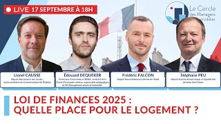 Loi de finances 2025: quelle place pour le logement ?