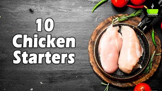 10 Non veg starters Indian | Chicken Starter