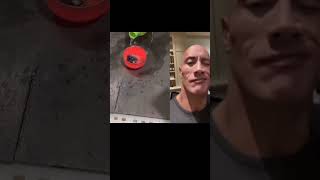 The rock reaction clips #satisfying #viral #shorts