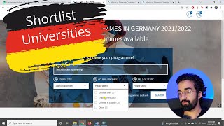 Find and Shortlist Universities | Study in Germany