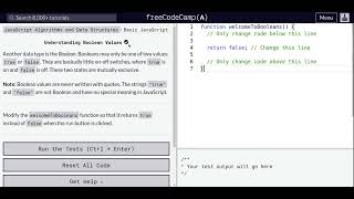 Lesson 58 | Basic JavaScript | Understanding Boolean Values