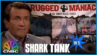 3 Sharks Get Rugged Over $1 Million Pitch | Shark Tank in 5