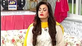 Good Morning Pakistan Host Nida Yasir ARY Digital 17th March 2016 Part 5