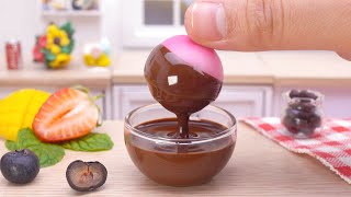 Awesome Miniature Chocolate Cake Decorating | Satisfying Chocolate Hacks With Balloon By Tiny Cakes