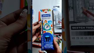 Doms Groove Pencils|Super Dark Pencils| #trending #ytshorts #doms #subscribe