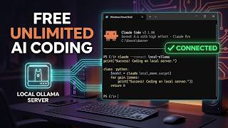 Claude Code + Ollama = Free Unlimited Coding AI