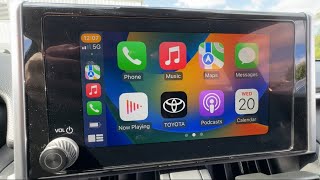 FULL TUTORIAL of Toyota’s New Software System - (with apple CarPlay)