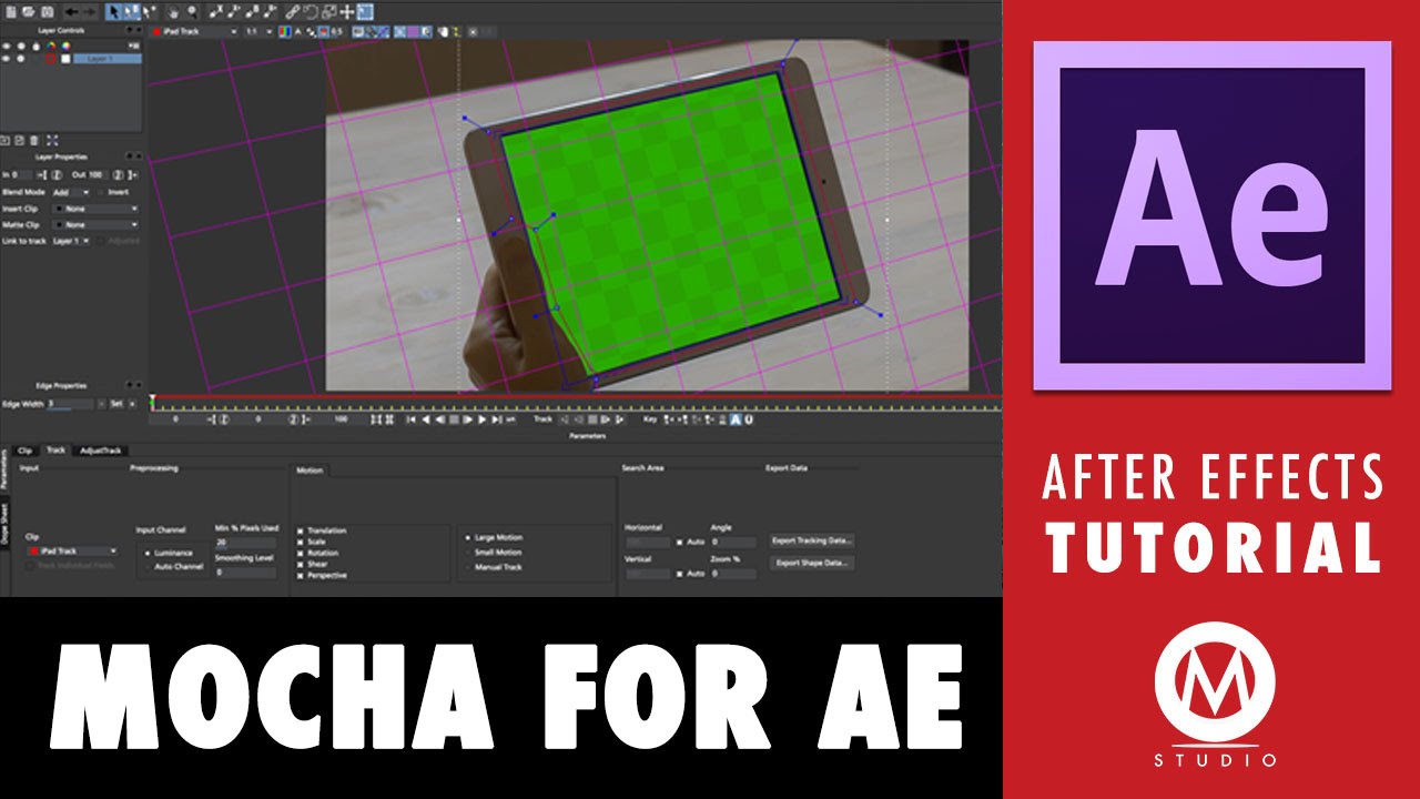 Learn Tracking And Screen Replacement With Mocha For After Effects In