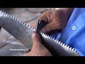 amazing invent recycle band saw blade to useful hand saw blade