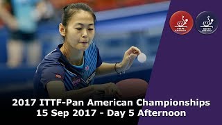 2017 ITTF-PanAm Championships - Day 5 Afternoon