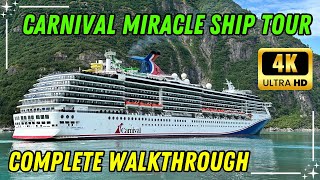 Carnival Miracle Ultimate Ship Tour | Complete Walk Through