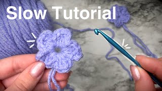 Step-by-Step Tutorial for Crocheting a Flower - Perfect for Beginners!