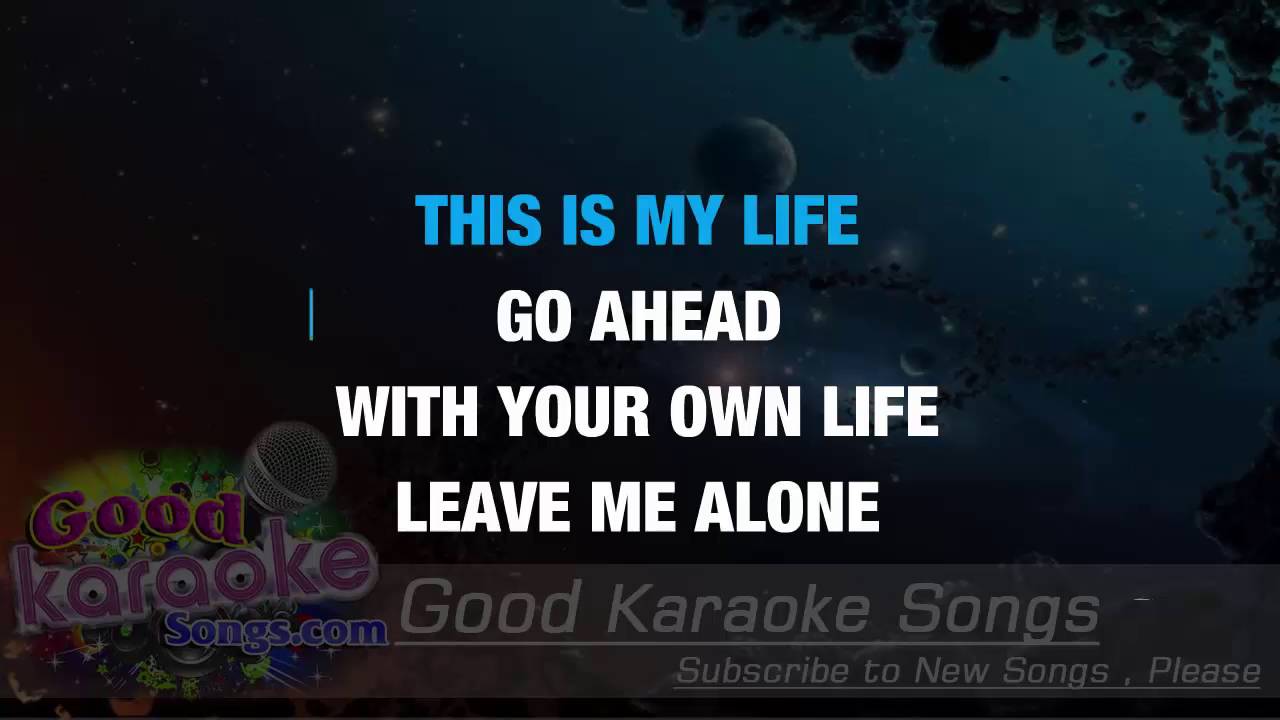 My Life - Billy Joel (Lyrics Karaoke) [ Goodkaraokesongs.com ] - YouTube