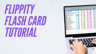 Flippity Flash Card Tutorial