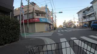 環七北通りを六町方面へむかってみる2021年1月【GoProサイクリング#105】