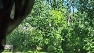 CN 5407 L519 Arrival at West Ladysmith on 6-10-24