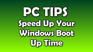 Massively Speed up PC Boot up Time