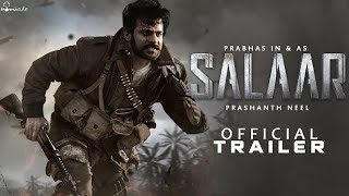 SALAAR Official Trailer UPDATE | Prabhas | Shruti Haasan | Prithviraj | Prashanth Neel | Ravi Basrur