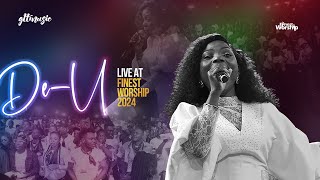 RADICAL PROPHETIC PRAISE 🔥🔥🔥 || DE-U Live at FINEST WORSHIP 2024 #dance #praiseparty #gospel