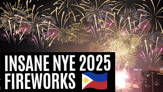 CRAZY NEW YEARS FIREWORKS IN BGC AND AROUND MANILA