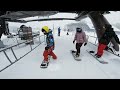 家族でスノーボード　たんばらスキーパーク　2024.jan snowboarding at tambara ski park