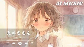 天然だもん - 笑顔ひとつで世界が変わる！天然系ポジティブソング  | AI music Japanese rock  #sunoai, #aisongs