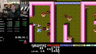 Gauntlet 2 NES - All Levels - Fastest Completion